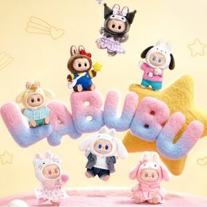 POP MART The Monsters x Hello Kitty and Friends Vinyl Plush Pendant - Blind Box